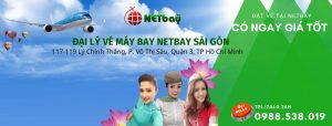 Đại Lý Vé Máy Bay tại SÀI GÒN – NETBAY.vn TP Hồ Chí Minh