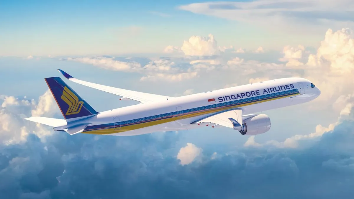 đường bay singapore Airline 