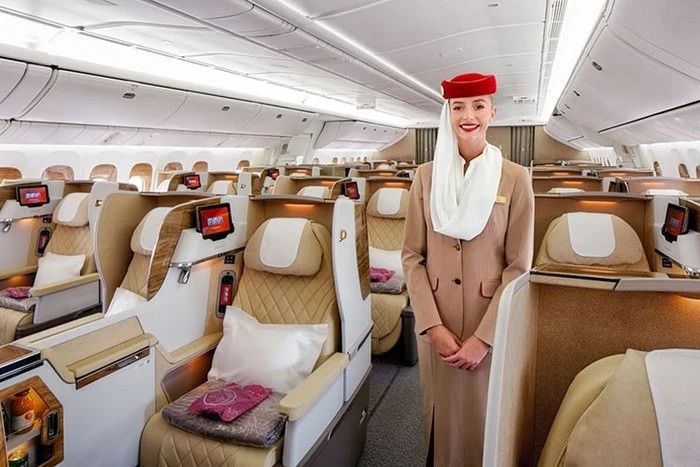 Các hạng ghế máy bay Emirates