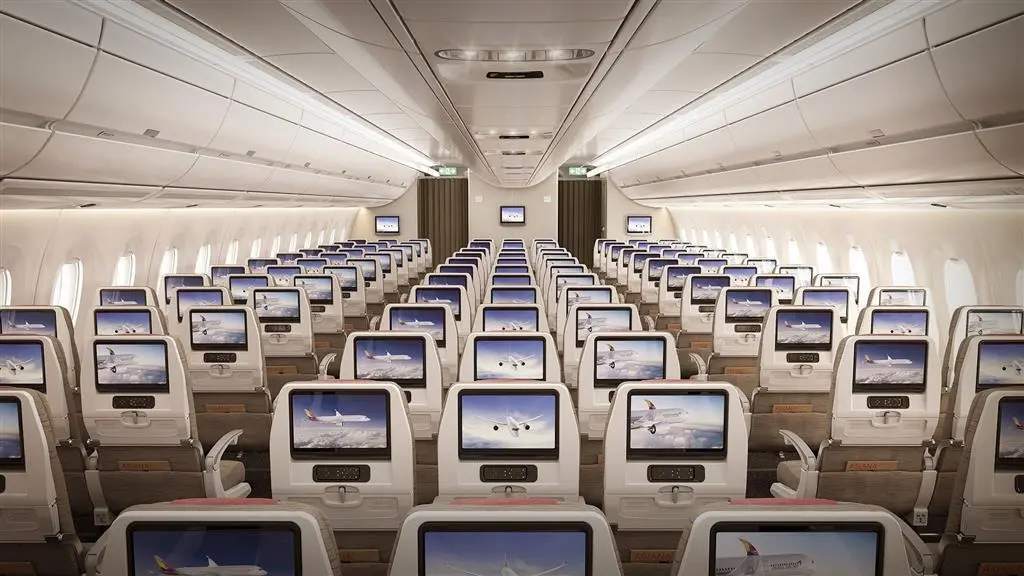 Các hạng ghế của Asiana Airline 
