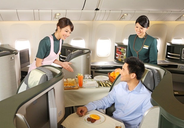 Hãng hàng không EVA Air đã có sự tăng trưởng đáng kể nhờ vào chất lượng phục vụ. Ảnh internet
