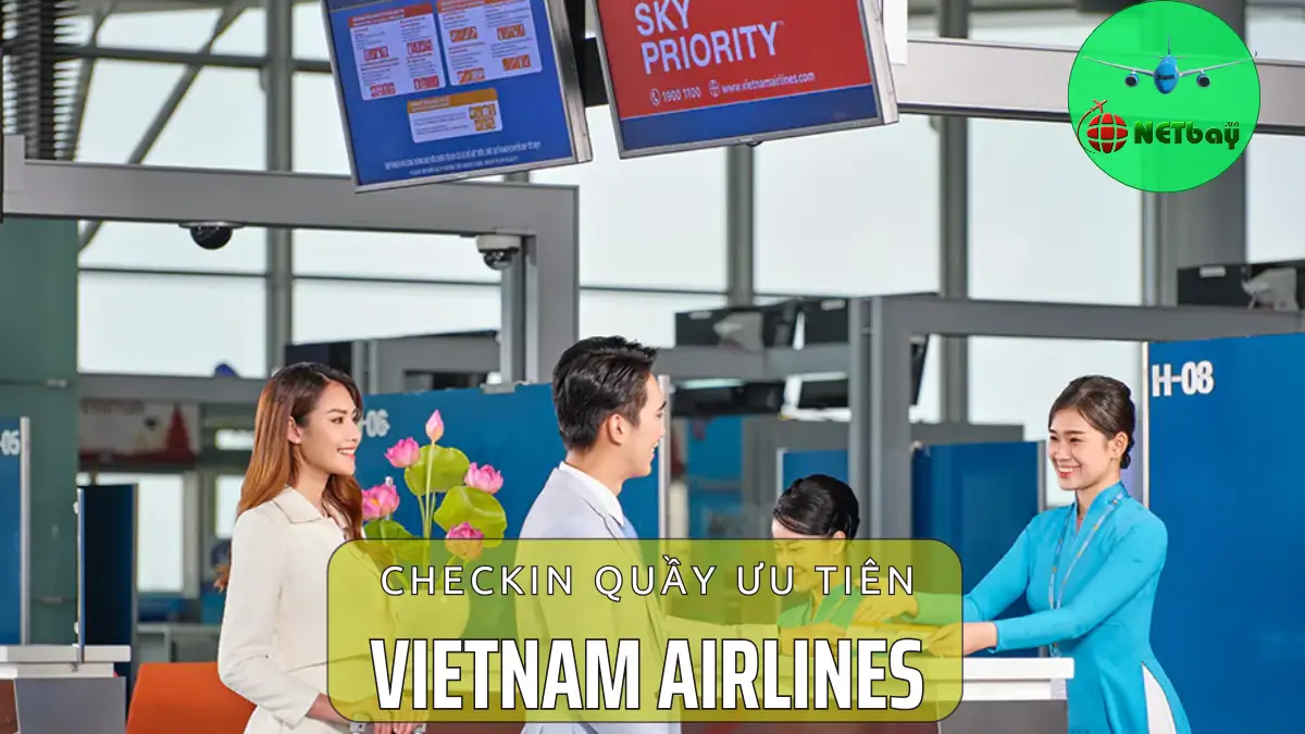 Ghế thương gia Vietnam Airlines Checkin quầy ưu tiên